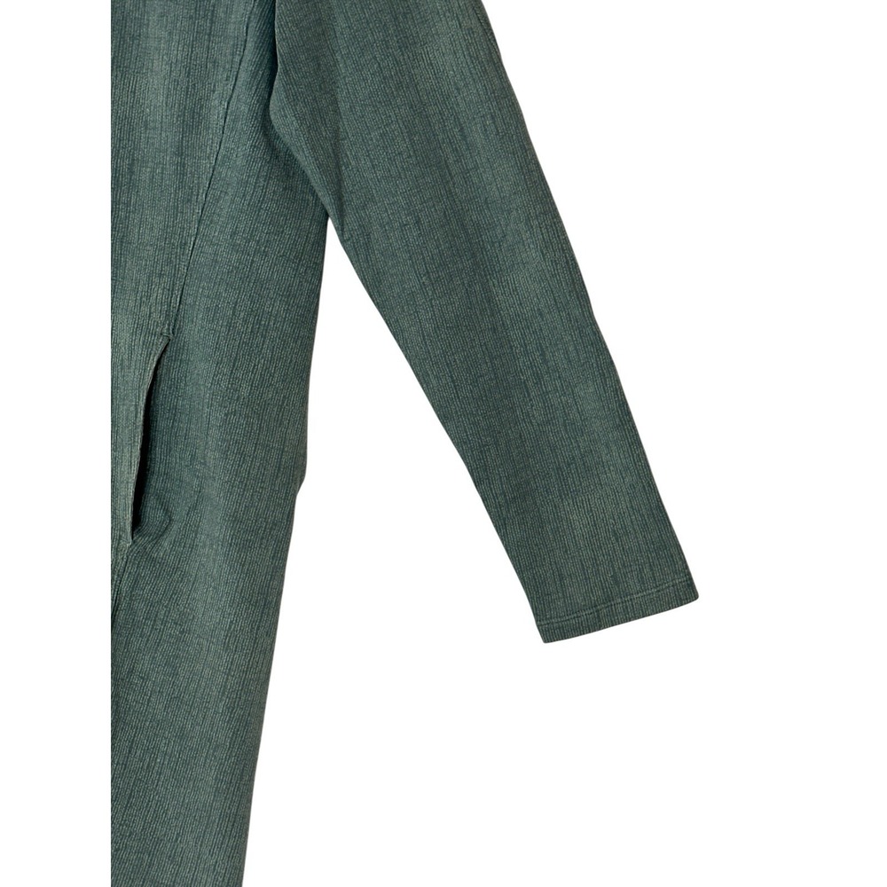 Lululemon Comme To Cozy Dress Women's Size 10 Textured Green Stretch Long Sleeve - Picture 6 of 7